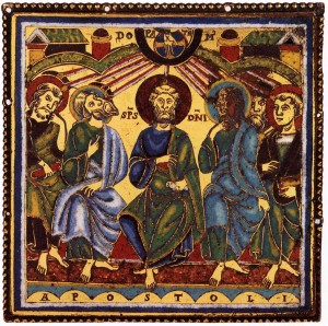 Pentecost with apostles
